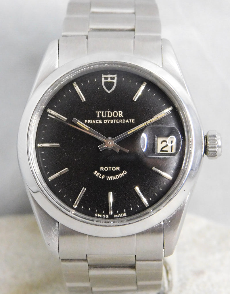 Light Gray Rolex Tudor Prince Oysterdate 7966 Vintage 1966 Automatic Mens Watch....34mm