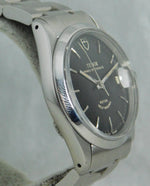 Light Slate Gray Rolex Tudor Prince Oysterdate 7966 Vintage 1966 Automatic Mens Watch....34mm