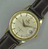 Light Slate Gray Omega Constellation Pie Pan Chronometer 14k Solid Gold/SS Circa 1959 Mens Watch....34mm
