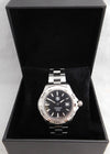 Black Tag Heuer Aquaracer WAP2010 Calibre 5 Automatic Date SS Mens Watch....41mm