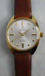 Light Slate Gray Elgin Classic Vintage 1960s Swiss 25 Jewel Automatic GP Mens Watch....34mm