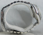 Dark Gray Rolex Datejust 16030 Stainless Steel Black Dial Vintage 1987 Mens Watch....36mm