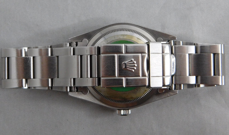 Light Slate Gray Rolex Explorer 1 Ref. 14270 SS Black 3-6-9 Dial Automatic Mens Watch....36mm