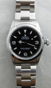 Dark Gray Rolex Explorer 1 Ref. 14270 SS Black 3-6-9 Dial Automatic Mens Watch....36mm