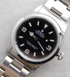 Gray Rolex Explorer 1 Ref. 14270 SS Black 3-6-9 Dial Automatic Mens Watch....36mm