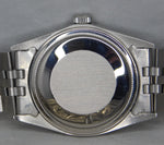 Slate Gray Rolex Datejust 16030 Stainless Steel Black Dial Vintage 1987 Mens Watch....36mm