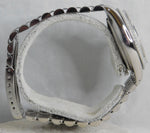 Dark Gray Rolex Datejust 16030 Stainless Steel Black Dial Vintage 1987 Mens Watch....36mm