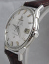 Omega Constellation Pie Pan Chronometer Date SS Vintage 1963 Mens Watch....34mm
