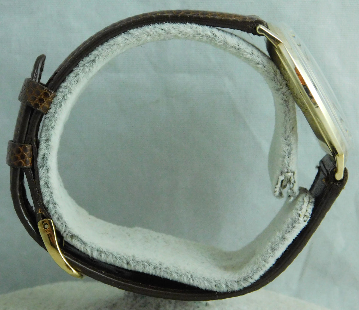 Slate Gray Girard-Perregaux Sea Hawk 10k GF Vintage 1950's Manual Wind Mens Watch....34mm