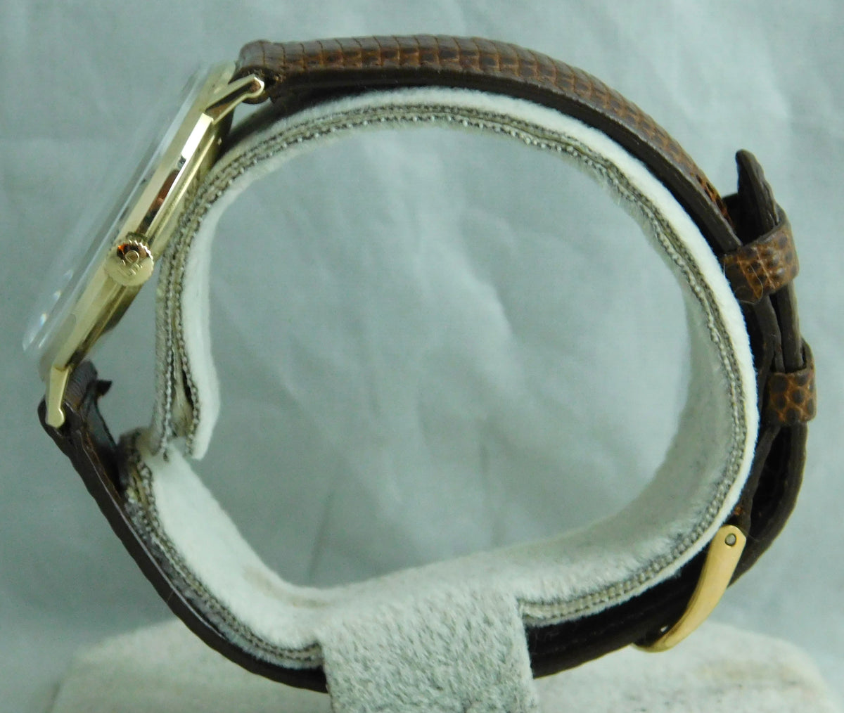 Dark Sea Green Girard-Perregaux Sea Hawk 10k GF Vintage 1950's Manual Wind Mens Watch....34mm