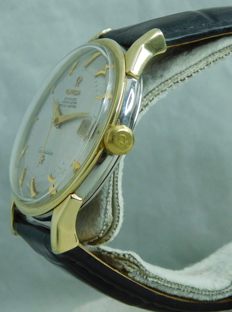Omega Constellation Pie Pan 2 Tone Date 168.005 Vintage 1961 Mens