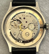 Tan Elgin Two Hand Dress Watch SS 7mm Thick Case Swiss Manual Wind Mens Watch....34mm
