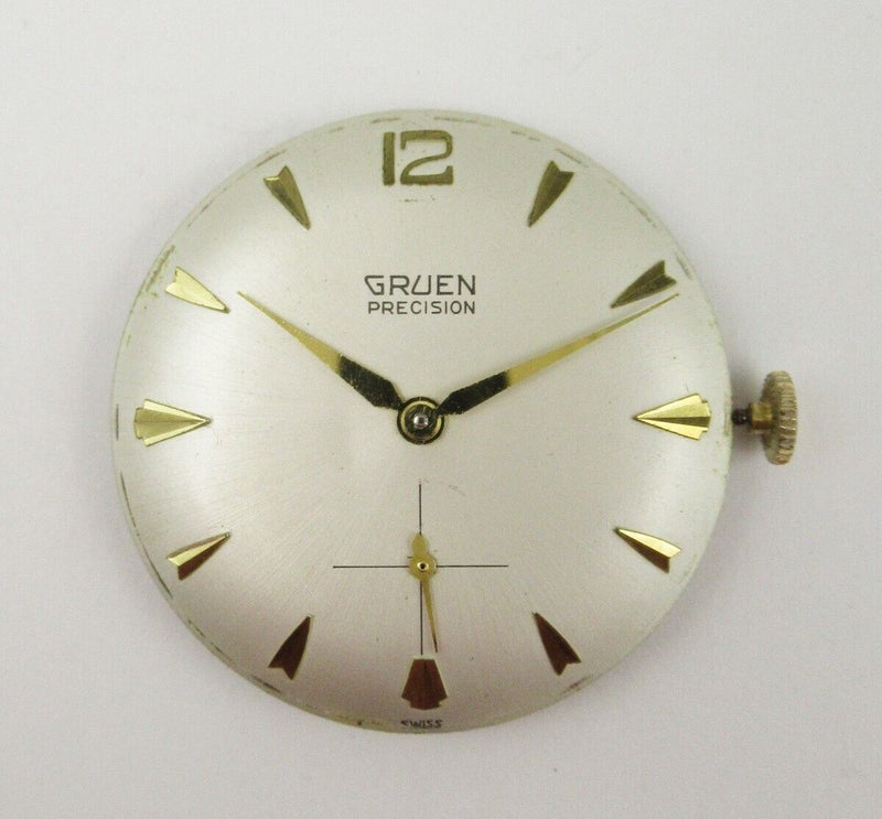 Gray Gruen Precision 510 James Bond 007 Sean Connery Circa 1960's Mens Watch....33mm