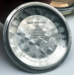 Gray Omega Constellation Pie Pan Chronometer 14k Solid Gold/SS Circa 1959 Mens Watch....34mm