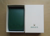 Dark Gray Rolex Authentic Service Center Premium Version 2021 Leather Travel Pouch