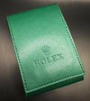 Dim Gray Rolex Authentic Service Center Premium Version 2021 Leather Travel Pouch
