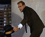 Dark Slate Gray Gruen Precision 510 James Bond 007 Sean Connery Circa 1960's Mens Watch....33mm