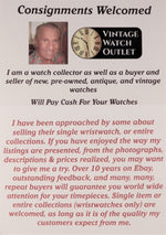 Light Gray Rolex Oyster Precision 6426 SS Manual Wind Movement Vintage 1972 Mens Watch....34mm