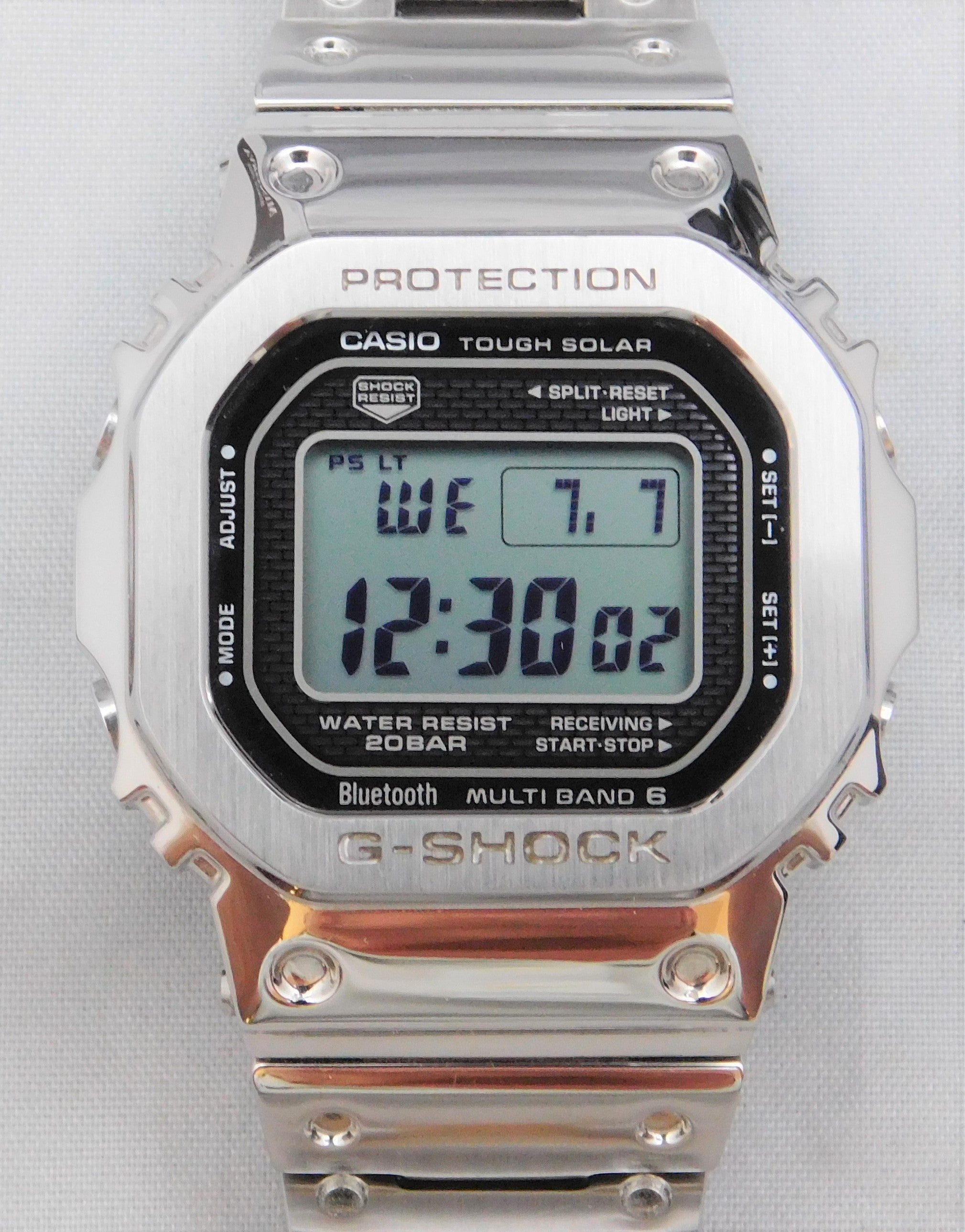 Casio G-Shock GMW-B5000-1JF Bluetooth Multi-Band 6 Tough