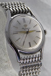 Light Slate Gray Jules Jurgensen Vintage Automatic Stainless Steel Mens Watch....Serviced....35mm