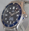 Slate Gray Omega Seamaster Automatic 2531.80.00 James Bond Blue Wave Box/Papers Mens Watch
