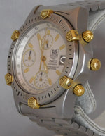 Dim Gray TAG Heuer Model Super 2000 Ref.165.806/1 Lemania LWO 283 Automatic 40 Jewels