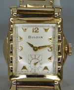 Dim Gray Bulova "All Original" Vintage 1958 Swiss 17 Jewel Movement Mens Watch....28mm