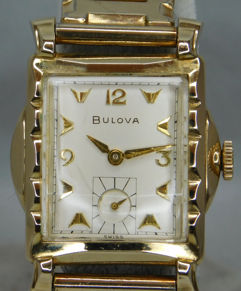 Dim Gray Bulova "All Original" Vintage 1958 Swiss 17 Jewel Movement Mens Watch....28mm