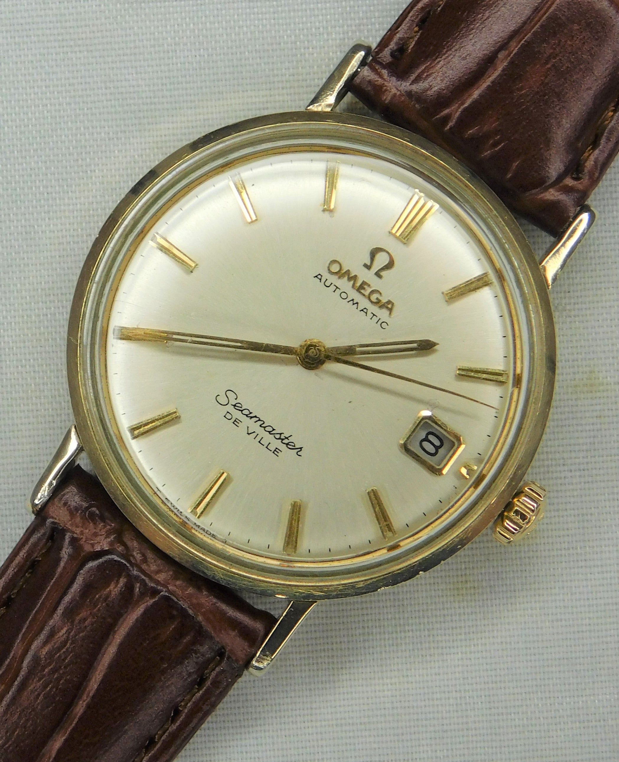 Omega Seamaster De Ville Automatic Gold Filled Vintage 1965 Mens