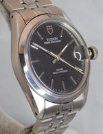 Dark Gray Rolex Tudor Prince Oysterdate Ref. 9052 Swiss Made Automatic Mens Watch....34mm