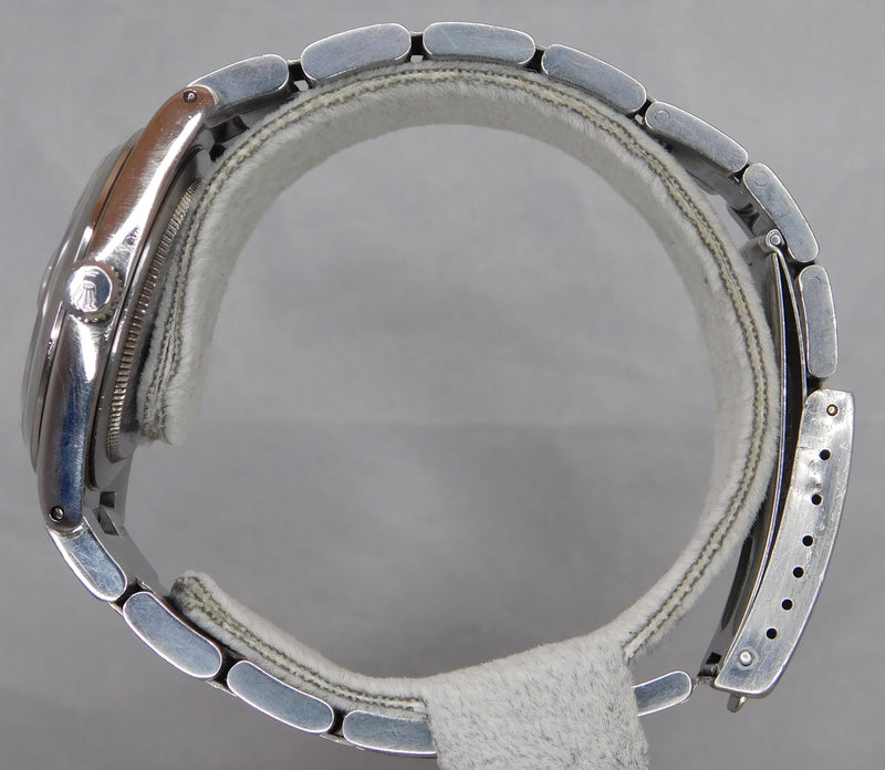 Light Slate Gray Rolex Tudor Prince-Quartz Oysterdate 84100 "Rare Bird" Vintage 1990's Mens Watch...34mm
