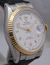Light Slate Gray Rolex Tudor Prince Date + Day 76200 18k Solid Gold Bezel 2001 Mens Watch....36mm