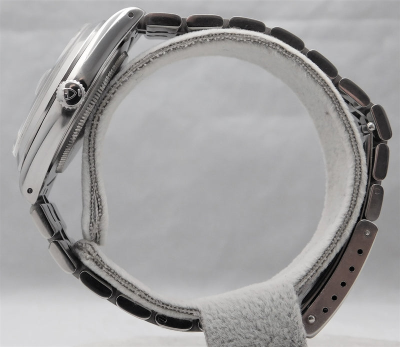 Dark Gray Rolex Tudor Prince Date Ref. 74000N Stainless Steel Automatic Mens Watch....34mm