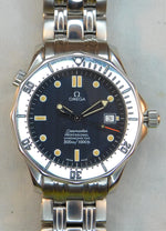Dark Gray Omega Seamaster Professional Chronometer 300m 2532.80 SS Circa 1986 Mens Watch....41mm