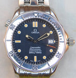 Gray Omega Seamaster Professional Chronometer 300m 2532.80 SS Circa 1986 Mens Watch....41mm