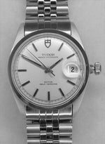 Dark Gray Rolex Tudor Prince Oysterdate 9050/0 SS Vintage 1970 Mens Watch....34mm