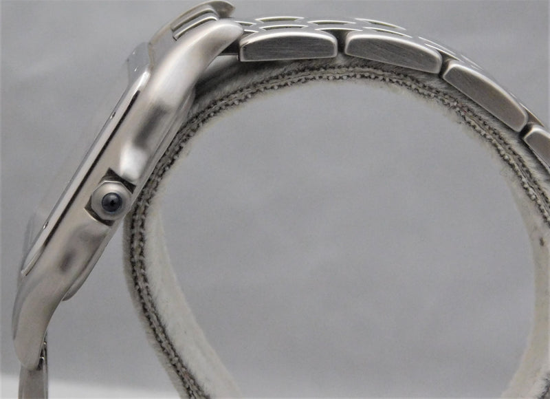 Light Slate Gray Cartier Panthere Jumbo Reference 1300 Stainless Steel Mens Quartz Watch....29mm