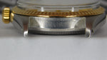 Dark Gray Rolex Datejust 1601 Vintage 1966 18k Solid Yellow Gold /SS Mens Watch....36mm