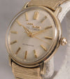 Rosy Brown Lord Elgin 25 Jewel Automatic 10k Gold Filled Vintage 1950's Mens Watch....33mm