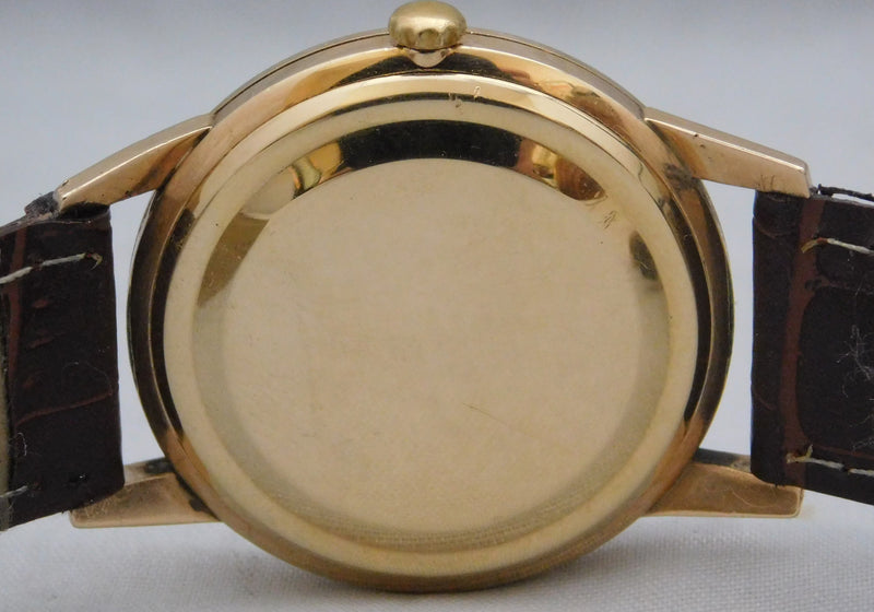 Rosy Brown Seiko Lord Marvel 15023E 14k Gold Filled 23 Jewels Manual Wind 1960's Mens Watch...35mm