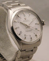 Rosy Brown Rolex Oyster Perpetual Stainless Steel Roman Numeral Dial 1980's Mens Watch....34mm