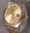 Dim Gray Rolex Oysterquartz Datejust 17013 18k Solid Gold/SS 1984 Mens Watch....36mm