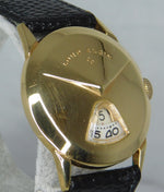 Slate Gray Lord Elgin Chevron Jump Hour Direct Read Vintage 1950's Mens Watch....Serviced