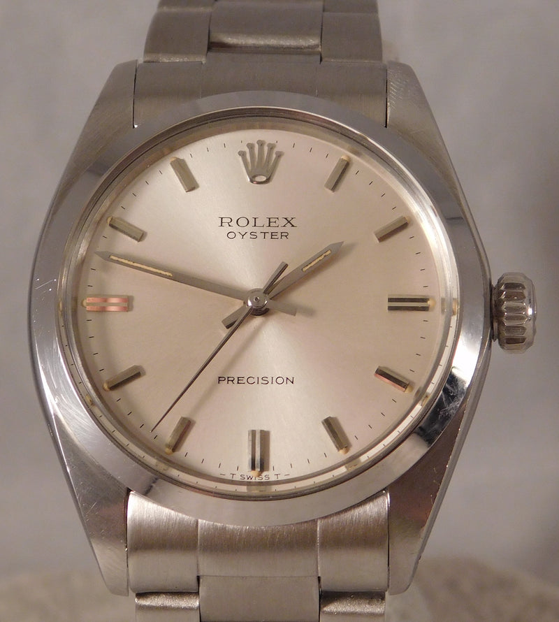 Rolex Oyster Precision 6426 SS Manual Wind Movement Vintage 1972 Vincent Palazzolo