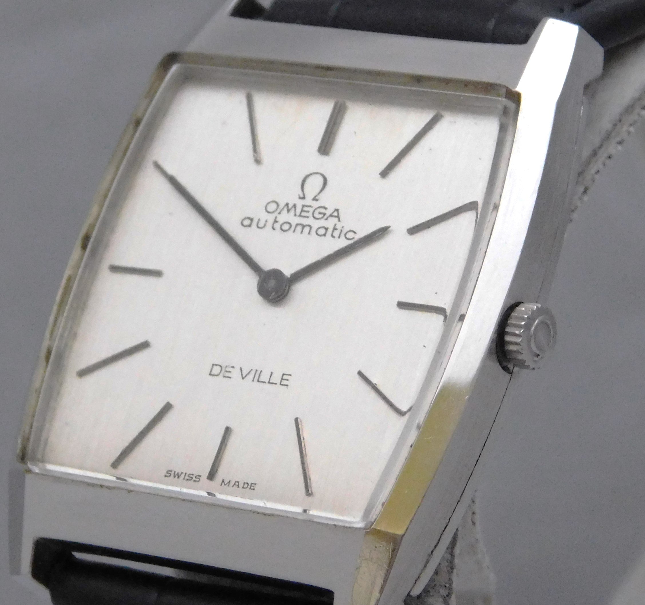 Omega Deville 151.010 Automatic SS Vintage 1970's Mens Watch