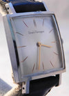 Gray Girard Perregaux Classic Square Manual Wind Big Size SS 1960's Mens Watch...30mm