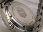 Slate Gray Tag Heuer WK2117 Automatic Vintage 1990's Blue Dial SS Mens Watch....37mm