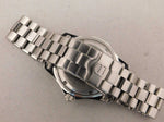 Dark Gray Tag Heuer WK2117 Automatic Vintage 1990's Blue Dial SS Mens Watch....37mm