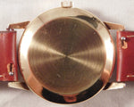 Sienna Omega 14k Solid Gold Vintage 1956 Roman Numeral Dial Manual Wind Mens Watch...33mm