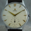 Slate Gray Omega Classic Manual Wind 1964 Stainless Steel Swiss Made Mens Watch....35mm